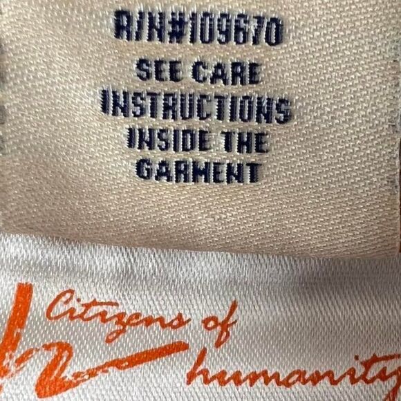 Citizens of Humanity Ava #142 Whitewash Jeans Size 28 - Picture 10 of 11